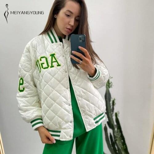 MEIYANGYOUNG Women's Bomber Jackets