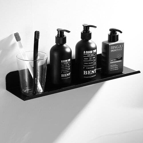 Wall Mounted Bathroom Shelf Shower Bathing Storage Holder Rack Kitchen Organizer shampoo Shower Caddy Rack Bathroom Shelves