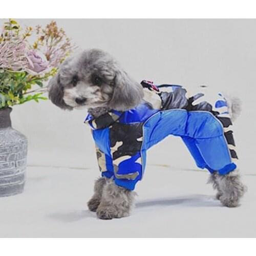 New Girl Dog Clothes Winter Pet Clothing Thicken Warm Dog Jumpsuit Coat Outfit Garment Puppy Small Dog Costumes Apparel Overalls