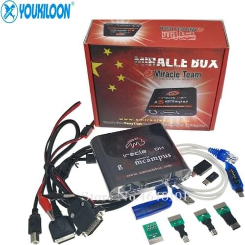 Newest Original Miracle box +Miracle key Dongle+UMF ALL Boot cable for china mobile phones Unlock Repairing unlock