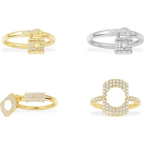 S925 Sterling Silver August New Love Ring Design Sense Star Ring European And American Fashion Luxury Brand Monaco Jewelry