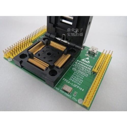 Original Altera IC Test Seat EP1C3T144 Burning Programm EP1C6T144 Socket Adapte
