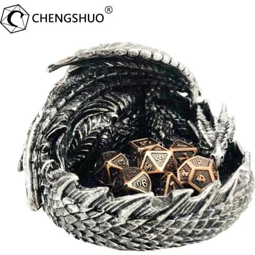 CHENGSHUO dice tray, dragon shaped tray dice display tray, the table games