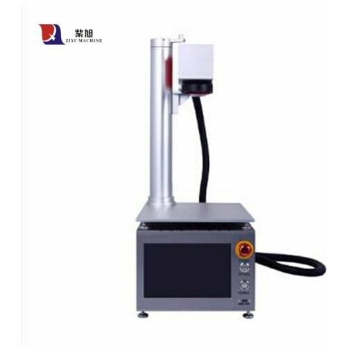 Low Price Portable Mini Metal Marking Laser Marking System 20w Fiber Laser Marking Machine