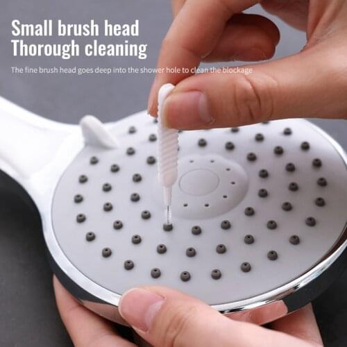 Home Shower Head Cleaning Brush Nozzle Spout Brush Small Hole Drill Brushes Cleaning Appliances Bathroom Accessories Gadgets