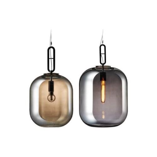 Modern led glass ball luminaire luminaria pendente kitchen fixtures pendant lamp pendant lights dining room bedroom