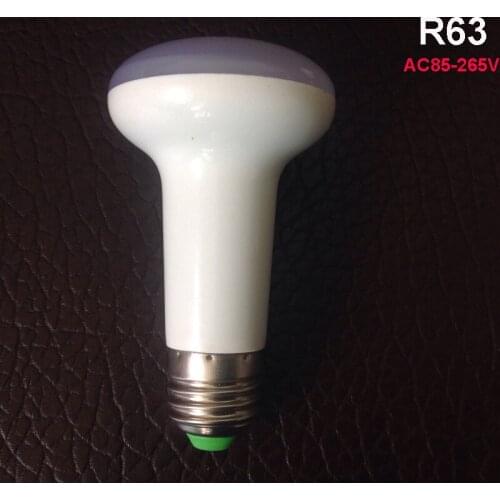 R63 LED Bulb Light E27 7W LED 85-265V 360 Degree Warm/Cold whtie High Bright Umbrella Mushroom Lamp Spotlight for Home Business