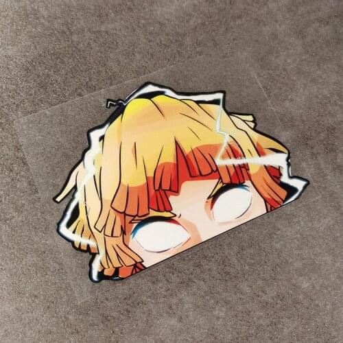 Cartoon Head Pig Graphics Cartoon Anime Motor Bike Car Styling Vinyl Sticker Decal