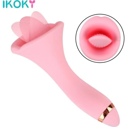 Tongue Lick Vibrator Sex Toy For Woman Anal Vagina Massager Clitoris Stimulator Female Masturbator Machine Sextoys Adults Shop
