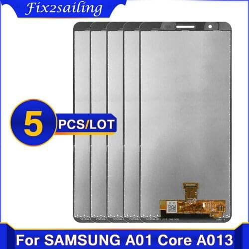 5 pcs/lot For Samsung galaxy A01 core LCD SM-A013G A013F A013G A013M/DS A013 LCD Display Touch Screen Digitizer Assembly 5.3