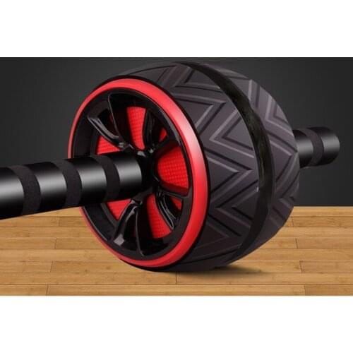 Free Shipping Indoor Sports Abdomen Abdominal Muscle Wheel Fitness Equipment Thin Waist Abdominal Muscle Leg Beauty