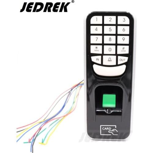 Bio Fingerprinter RFID 125khz EM Card standalone keypad with U disk export interface for door access control+power supply