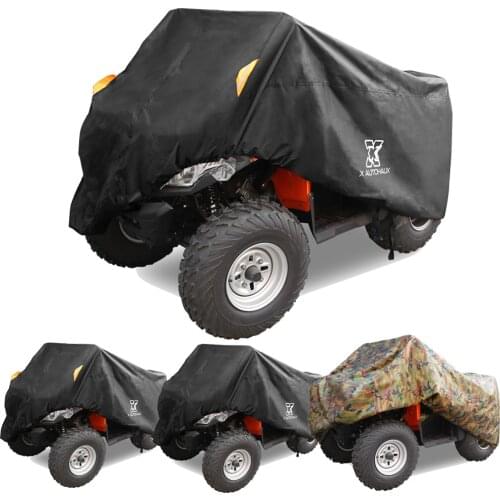 210D Oxford Cloth Waterproof ATV Cover Motorcycle Motorbike Cover Beach Quad Bike Off-Road Sun Rain Resistant Protective Covers