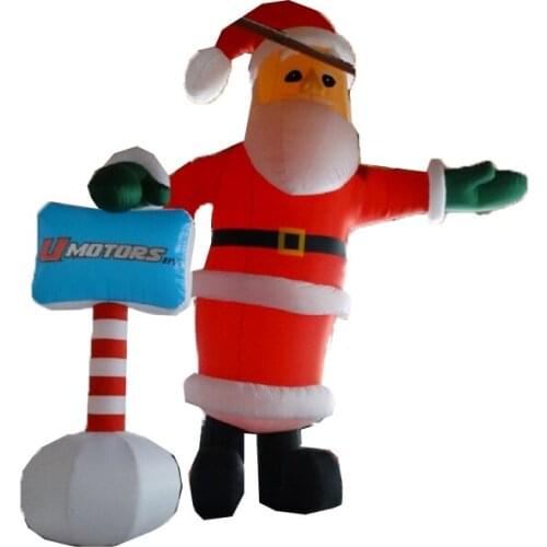 Custom Decorative inflatable christmas products Oxford christmas decoration