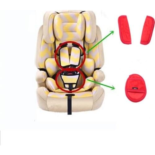Kids Children Car Safety Cover Shoulder Harness Strap Adjuster Seat Belts Covers
