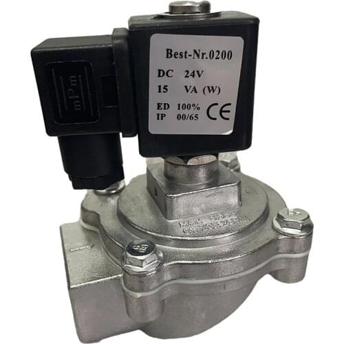 Impulse Solenoid Valve Pluse AC220V DC24V Port Size 1' UM25 Free Shipping Valve