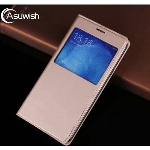 Flip Leather Open Window View Case For Samsung Galaxy J7 2015 J 7 SM J700 J700F J700H SM-J700F SM-J700H Phone Case Back Cover 1