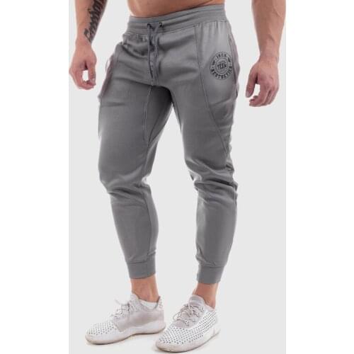 Men Joggers Casual Pants Sports pants mens Gyms fitness sports trousers new fashion printed muscle mens fitness training pants