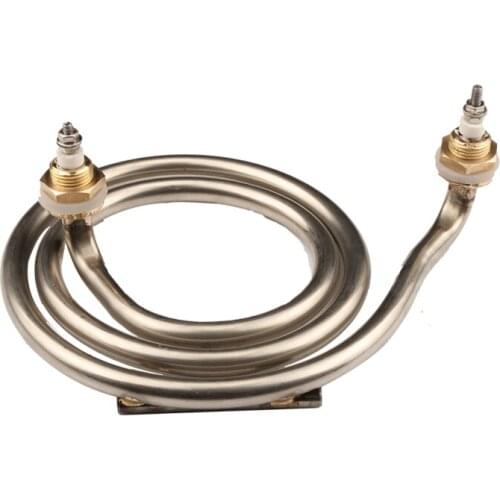 3 Coils Water Heater Heating Elements with Fixed Tube for Electric Cup Barrel Customizing with Supplied Drawings Pictures