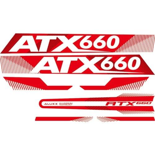 Bicycle Frame Sticker GIANT ATX660 Decals Protects Bike From Scratches Dings Mountain Bike Frame Front Fork Protect Accessories