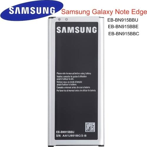 Original EB-BN915BBC EB-BN915BBE/U 3000mAh battery For Samsung Galaxy Note Edge N9150 N915 N915F/D/A/T N915K/L/SN915V/G NFC