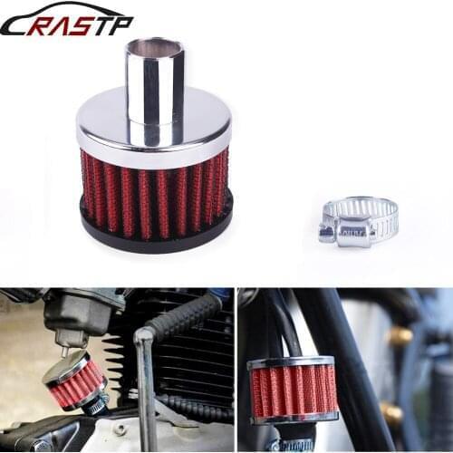 RASTP-Free Shipping 62-1000 Differential/Crank Vent Air Filter/Breather 3/8 Tube 1.5" Tall 2" OD RS-OFI015
