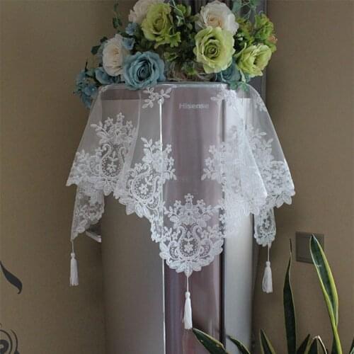 Modern Handmade Embroidery beading bed Table Runner flag cloth cover Lace tablecloth mat kitchen wedding Christmas party decor