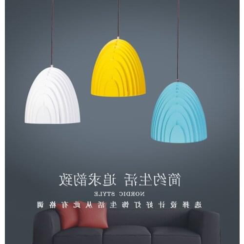 Modern Nordic Ambit Pendant Lights Denmark Colored Macaron Aluminum Led Pendant Lamp Kitchen Restaurant Light Ceiling Fixtures
