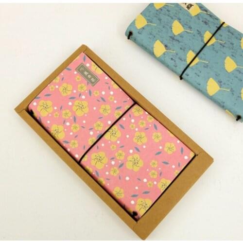 Midori Notebook Standard Size Vintage Travelers Notebook Handy Design 210mmX110mm 64 Sheets Travel Journal