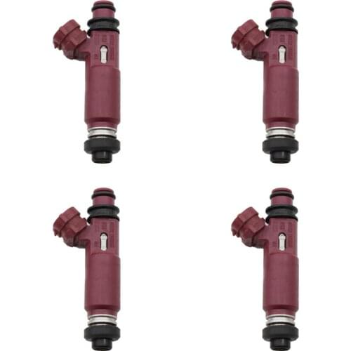 4pcs/lot Fuel Injector Nozzle 195500-3310 1955003310 195500 3310 For Mazda Miata 1.8L L4 1999 -2001 BP4W-13-250 BP4W 13 250