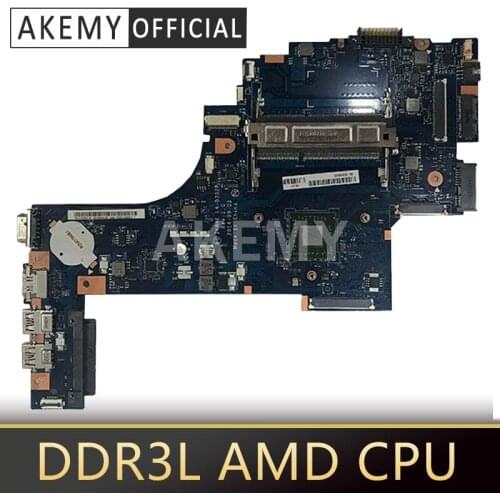 Akemy ZKWAE LA-B302P For TOSHIBA Satellite C50 C55 C50D C55D C55Dt-B Laptop Motherboard DDR3L AMD CPU onboard