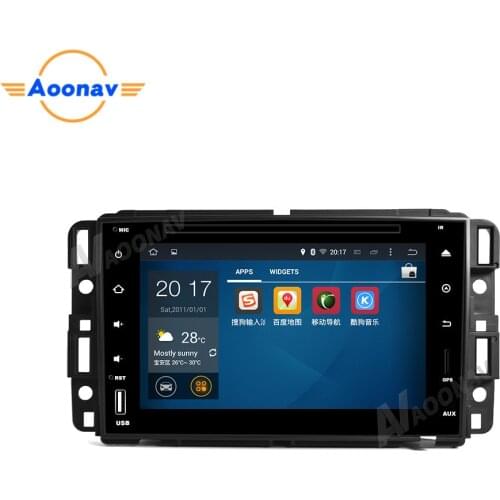 2 din 2DIN Android Car radio DVD player for GMC Chevrolet Chevy Yukon Tahoe Suburban Sierra Acadia 2002-2007 car stereo auto