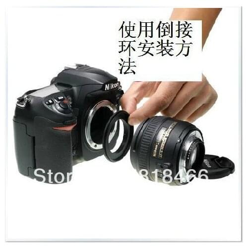 Free shipping AI-77 77mm Macro Reverse lens Adapter Ring for NIKON NIKKOR 28-300mm f/3.5-5.6G 80-200mm f/2.8D 85mm f/1.4G