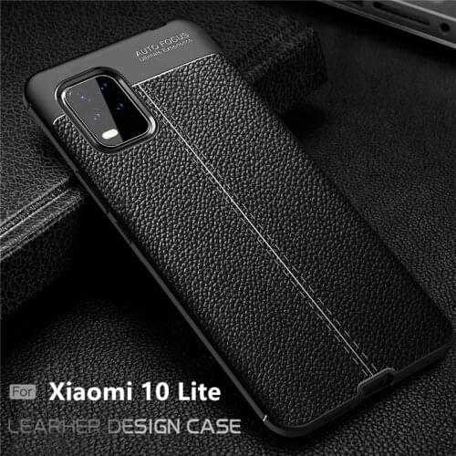 For Xiaomi Mi 10 Lite Case For Mi 10 Lite Capas Shockproof Hard Leather Cover For Xiaomi Redmi Note 9 Pro Mi 10 Pro Lite Fundas