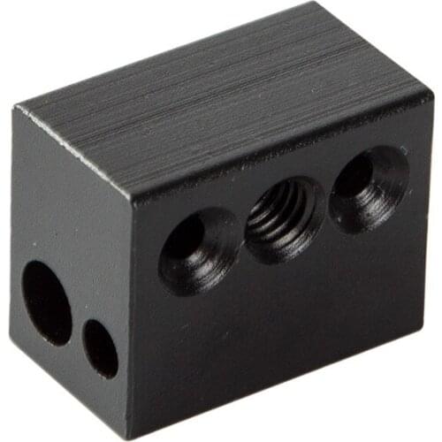 Funssor black heater block for Creality CR-5 3D printer replacement heated block CR-5 printer accessory