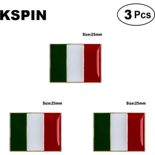 Italy Lapel Pin Brooches Pins Flag badge Brooch Badges