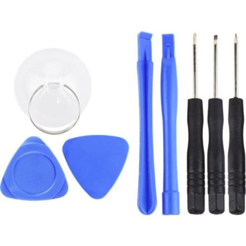 8 in 1 Opening Tools Kit Black Mini Screwdriver Set for iPhone DIY Repair Tool Gift 1000sets/lot SN1038