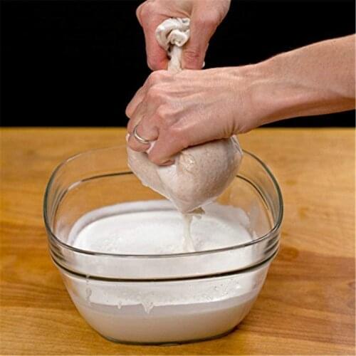 200 Micron Premium Fine Mesh Food Grade Nut Milk Bag for Almond Milk/Soy Milk/Juice Fine Mesh Nylon Cheesecloth Coffee Filter