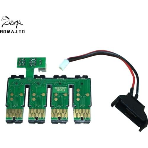 BOMA.LTD New Bulk ink Ciss Auto Reset ARC Chip For EPSON WF - 2750 WF- 2760 WF- 2660 WF- 2650 Printer