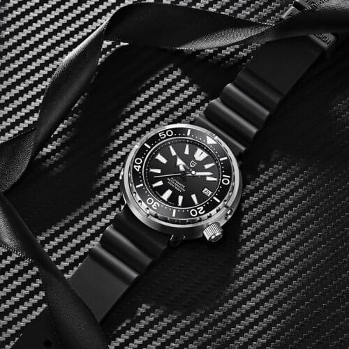 PAGANI DESIGN Top Brand Mens Diver Watches 300M Sports Waterproof NH35 Mechanical Wristwatch Sapphire Glass Clock Reloj Hombre