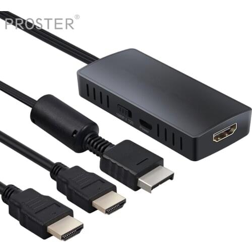 Prozor For PS to HDMI Converter Adapter HD Link Cable for PS 2 PS 1 Plug and Play 1080P/720P for PlayStation to HDMI Converter