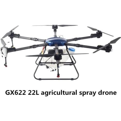 GX622 agricultural drone frame six-axis 22L brushless water pump system with X9 power system kit parts