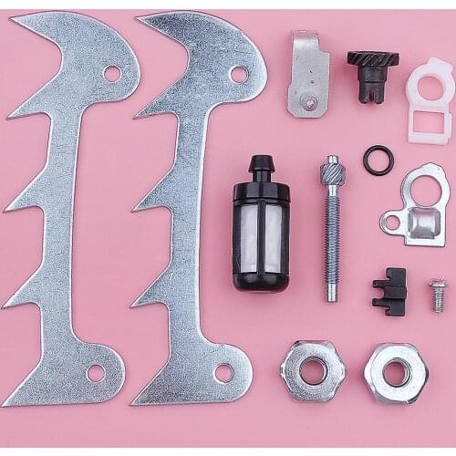 Chain Adjuster Tensioner Screw Bumper Spike Bar Nut Fuel Filter Kit For Stihl 024 026 036 MS240 MS260 MS360 Chainsaw Part