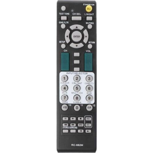 NEW Remote Control RC-682M Replacement For Onkyo Power Amplifier AV Receiver RC-681M RC-606S RC-607M SR603/502/504 HTR550 HTR557