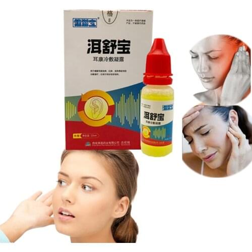 Earwax Remover Drops Ear Cleansing Ear Acute Otitis Drops Chinese Herbal Medicine for Ear Tinnitus Deafness Sore