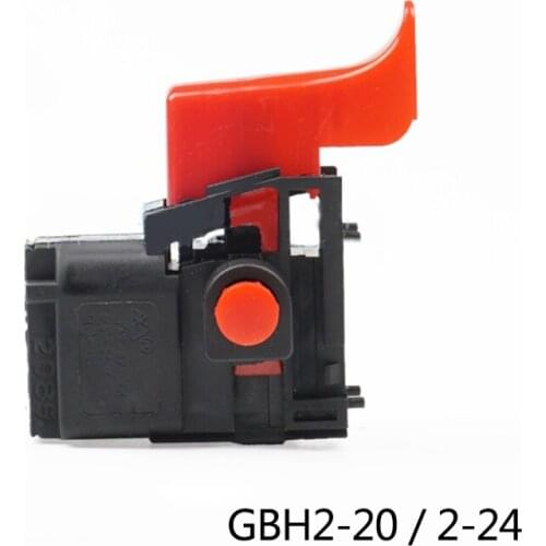 High-quality! Electric hammer Drill Speed Control Switch for Bosch GBH2-20/20S/GBH2-24,Power Tool Accessories