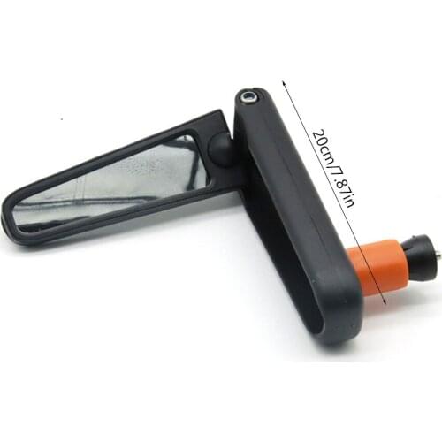 Rearview Mirror Universal Adjustable 360 Rotation Mountain Bicycle Wide Angle Rear View Mirror Bike Accessories