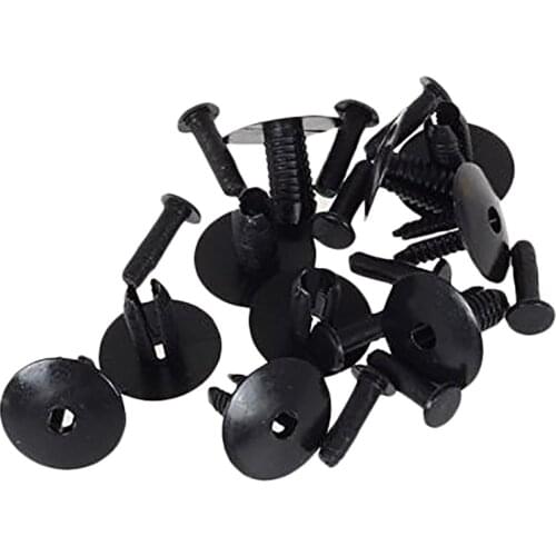 50Pcs Fender Lined with Fasteners Rivet Snaps Decorative Panel Snaps Suitable for BMW Ford GM PEUGEOT