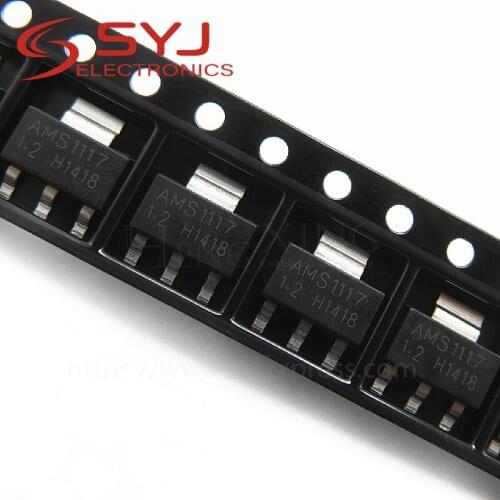 50pcs/lot AMS1117-1.2V AMS1117-1.2 AMS1117 1.2 SOT-223 In Stock