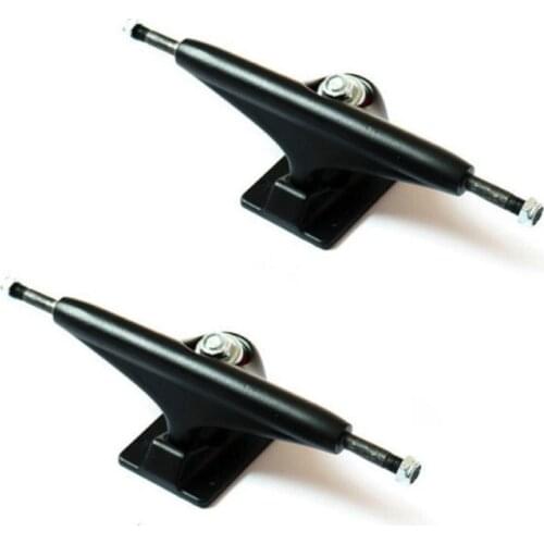 6.25inch Skateboard Trucks Longboard Bridge Professional Skateboard Inde Trucks Black Silver Double Skateboard Bracket Dropship